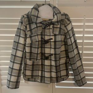 Soft & warm plaid jacket, Old Navy, Women’s medium
